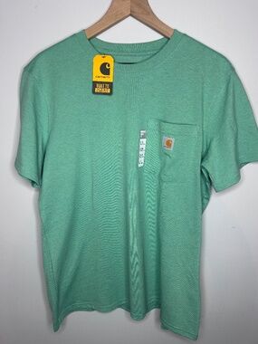 NWT Carhartt Women’s Loose Fit Short Sleeve Pocket T Shirt
